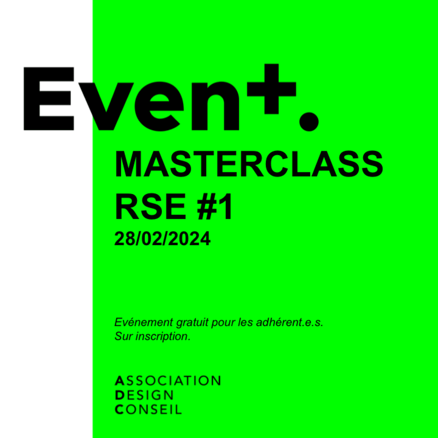 MasterClass RSE #1