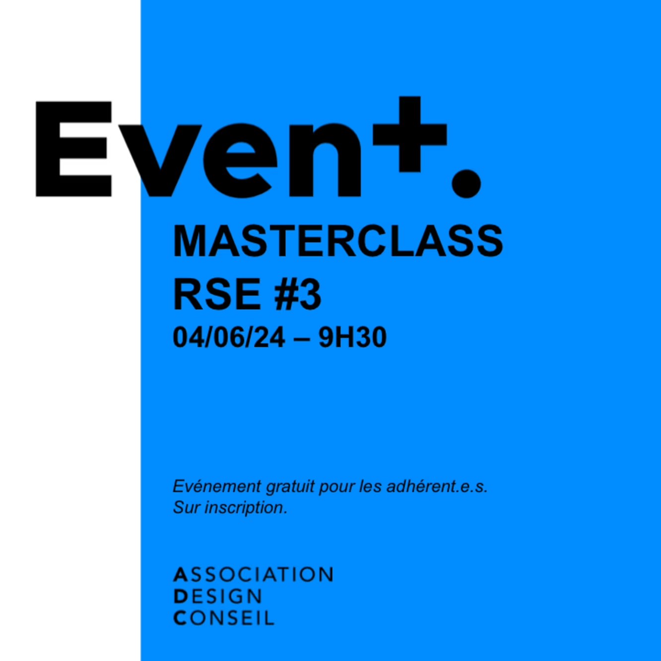 MasterClass RSE #3