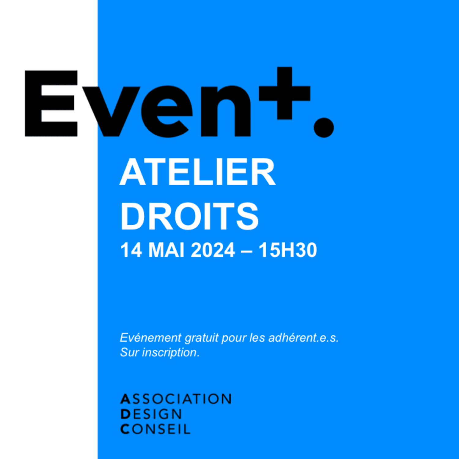 Atelier des droits d'auteur & d'usage du design