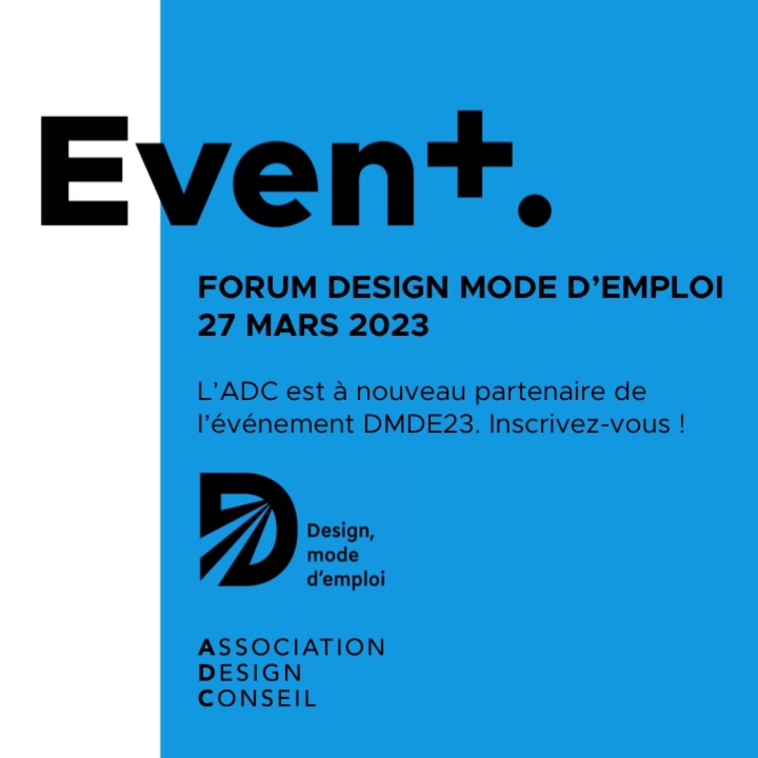 Forum Design Mode d'Emploi, Edition 2023