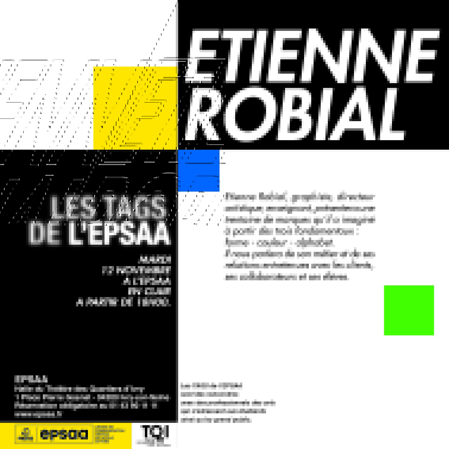 Etienne Robial en conférence à l'EPSAA