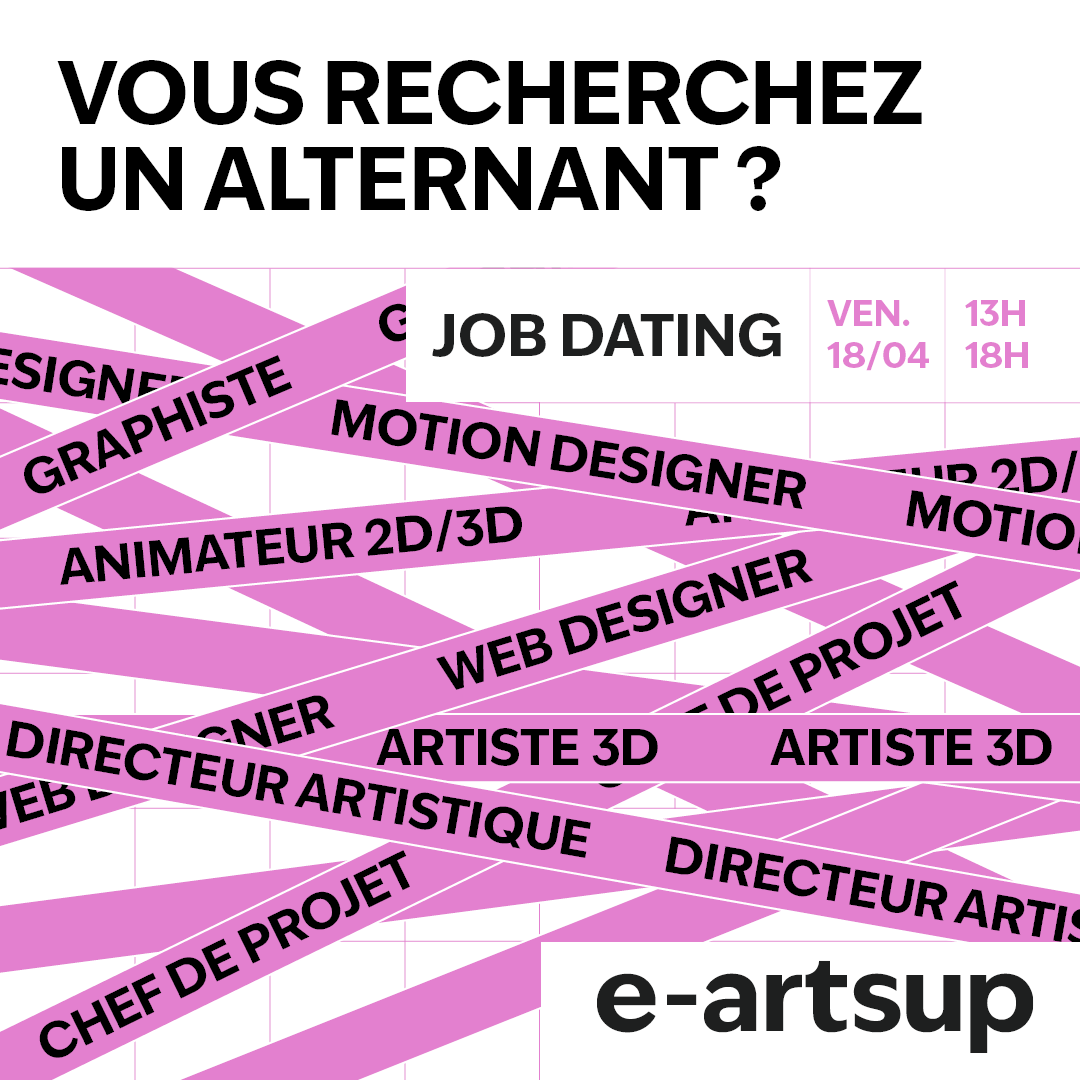 e-artsup organise un Job Dating le 18 avril