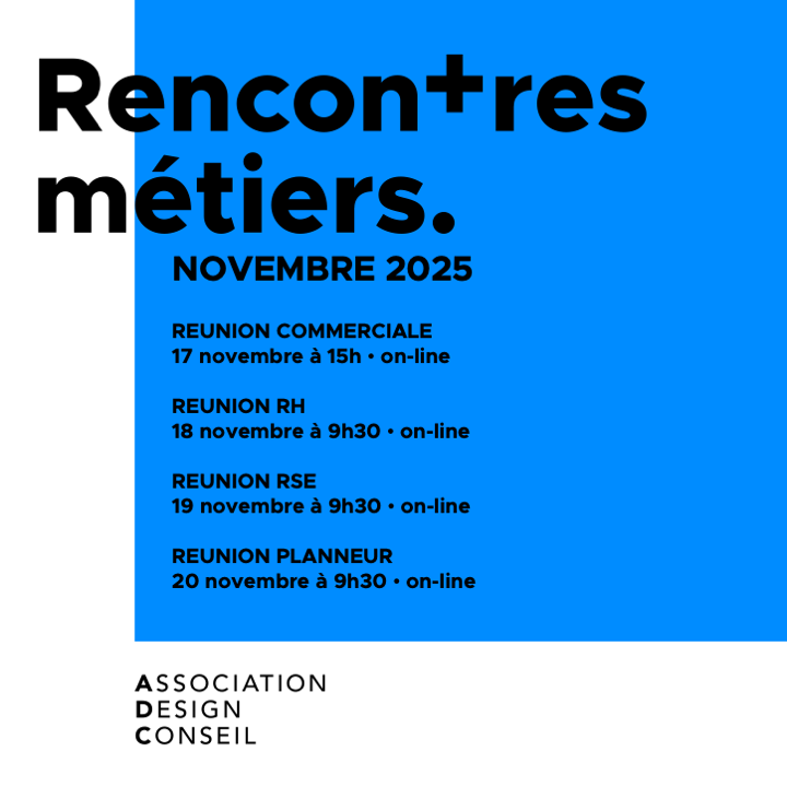 Les réunions métiers de novembre